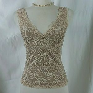 WHBM Cream Camisole